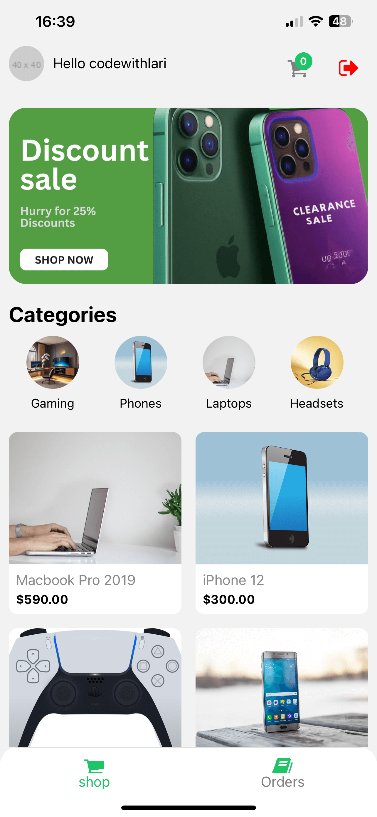 Gadget app